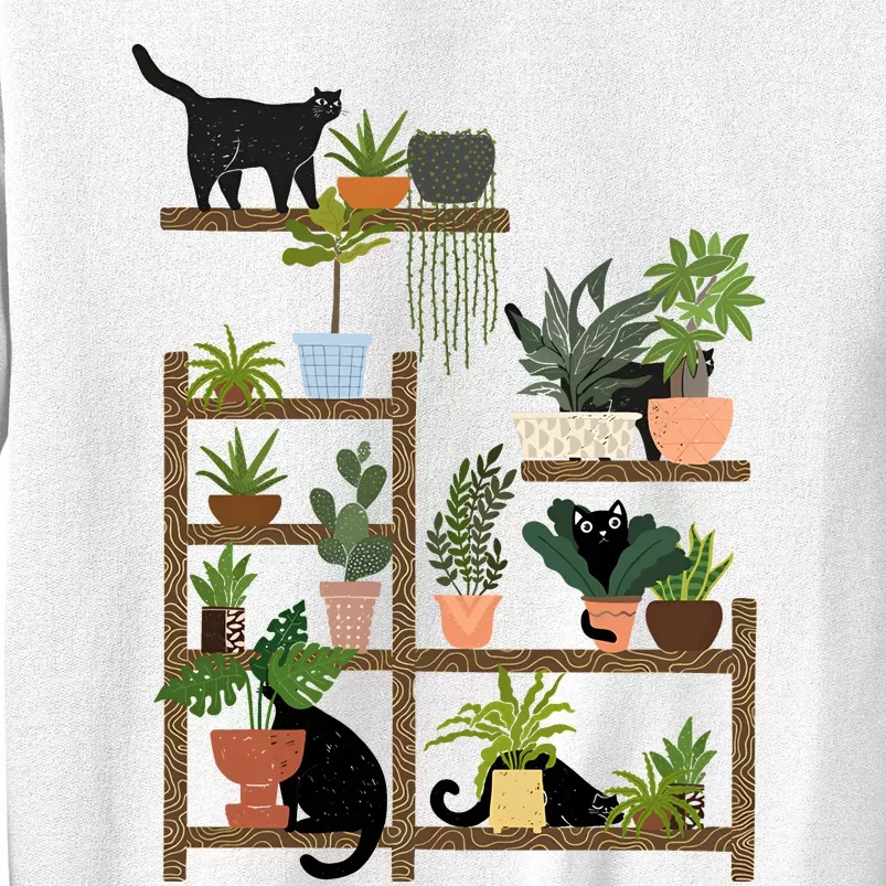 Cats And Plants Sweatshirt