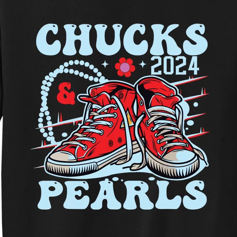 Chucks And Pearls Tall Sweatshirt