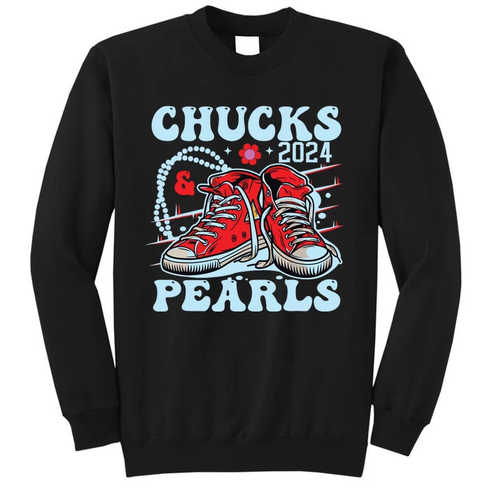 Chucks And Pearls Tall Sweatshirt