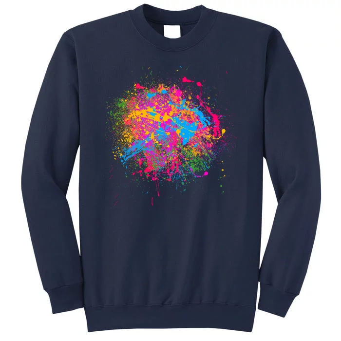 Colorful Artsy Paint Splat Sweatshirt