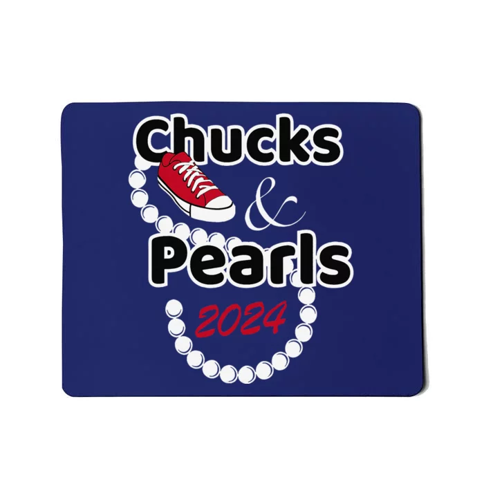 Chucks And Pearls Cute 2024 Mousepad