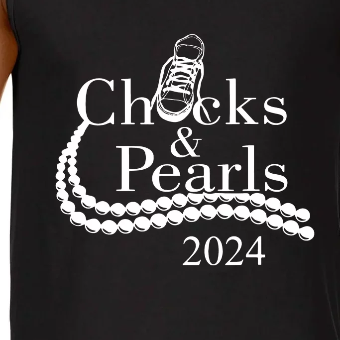 Chucks And Pearls 2024 Women Gifts Comfort Colors® Tank Top