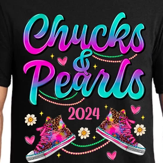 Chucks And Pearls 2024 Pajama Set