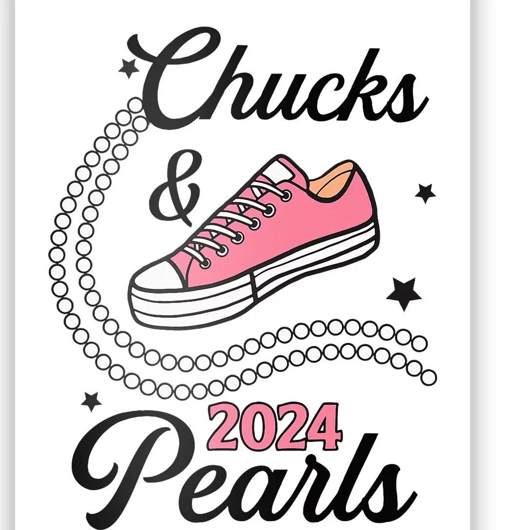 Chucks And Pearls 2024 Cute Women Poster