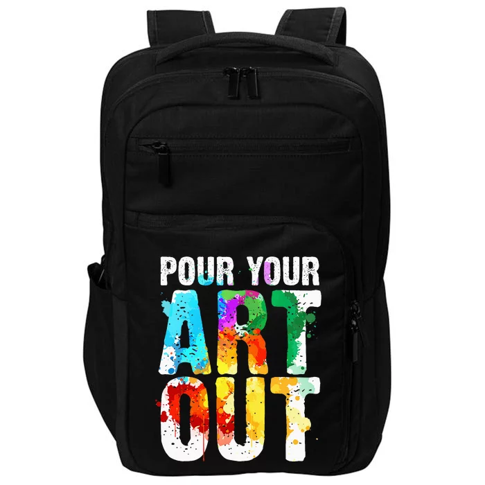 Cool Artist Painter Art Teacher Paint Artists Impact Tech Backpack