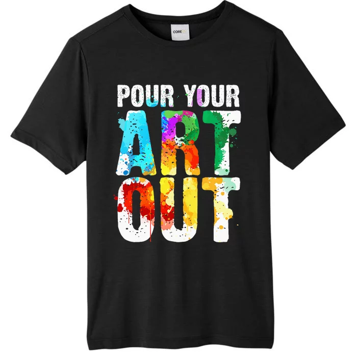 Cool Artist Painter Art Teacher Paint Artists ChromaSoft Performance T-Shirt