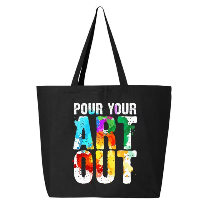 Cool Artist Painter Art Teacher Paint Artists 25L Jumbo Tote