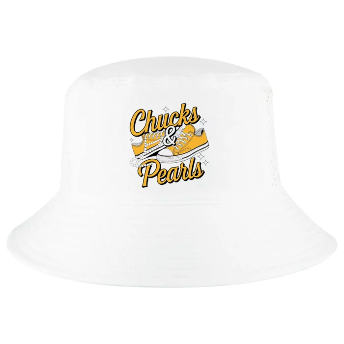 Chucks And Pearls For Women 2024 Cool Comfort Performance Bucket Hat