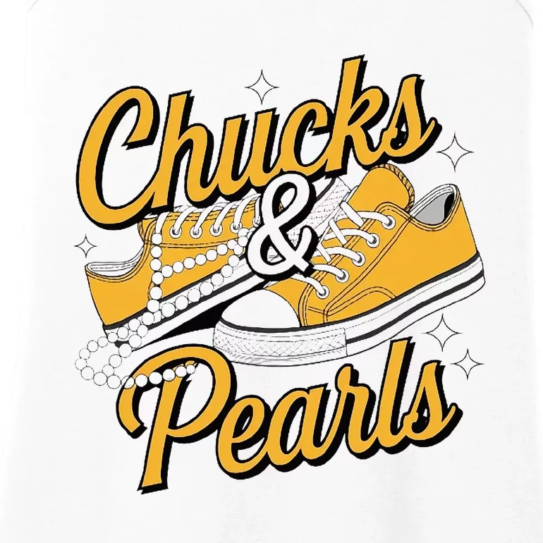 Chucks And Pearls For Women 2024 Ladies Essential Tank