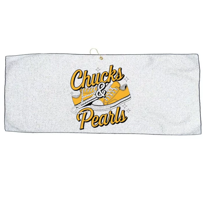 Chucks And Pearls For Women 2024 Large Microfiber Waffle Golf Towel