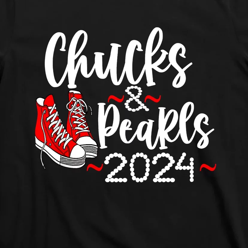 Kamala Harris Chucks Graphic T-Shirt