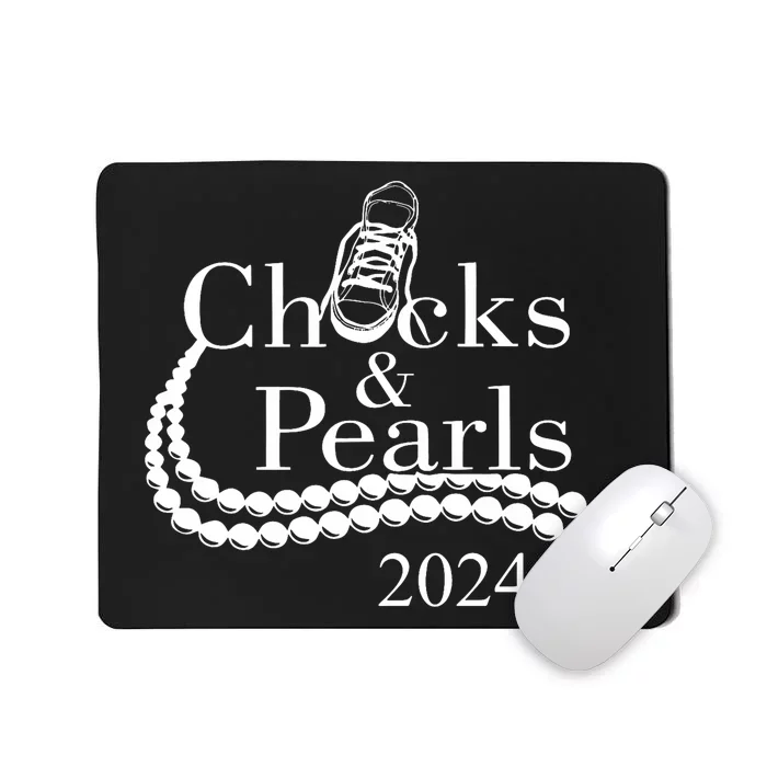 Chucks And Pearls 2024 Gifts Mousepad