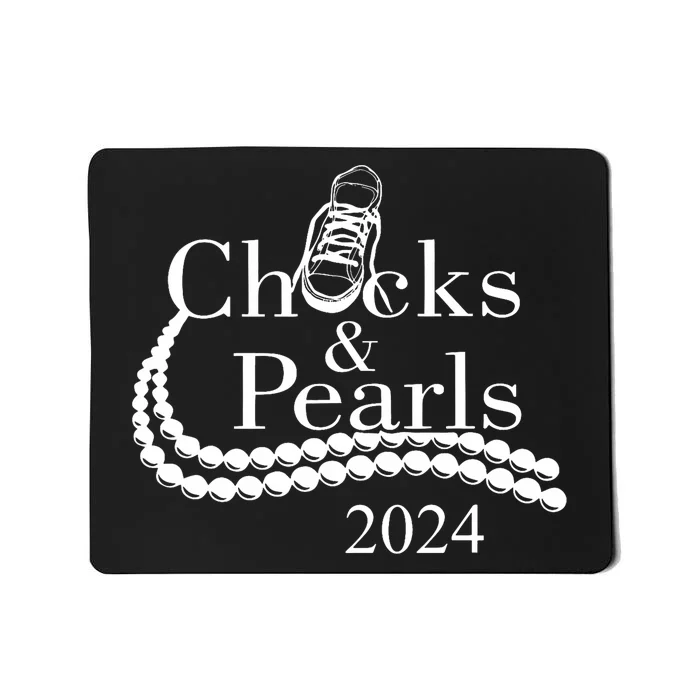 Chucks And Pearls 2024 Gifts Mousepad