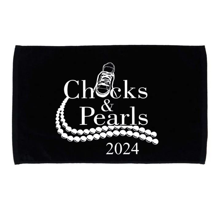 Chucks And Pearls 2024 Gifts Microfiber Hand Towel