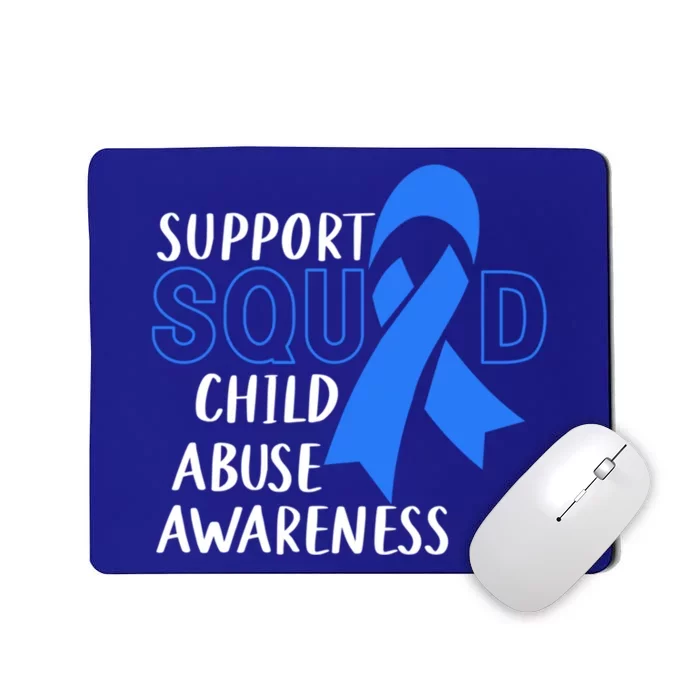 Child Abuse Prevention Month April Support Squad Awareness Gift Mousepad