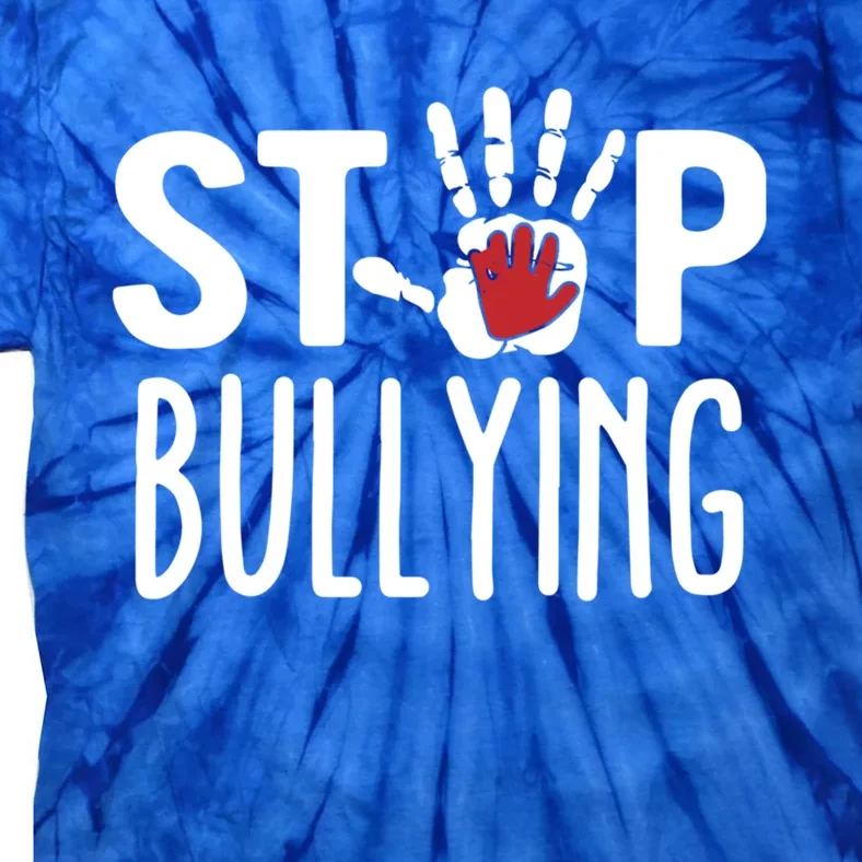 Child Abuse Prevention Month Stop Bullying Gift Tie-Dye T-Shirt