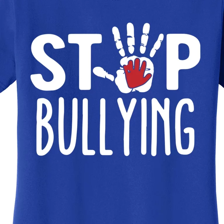 Child Abuse Prevention Month Stop Bullying Gift Women's T-Shirt