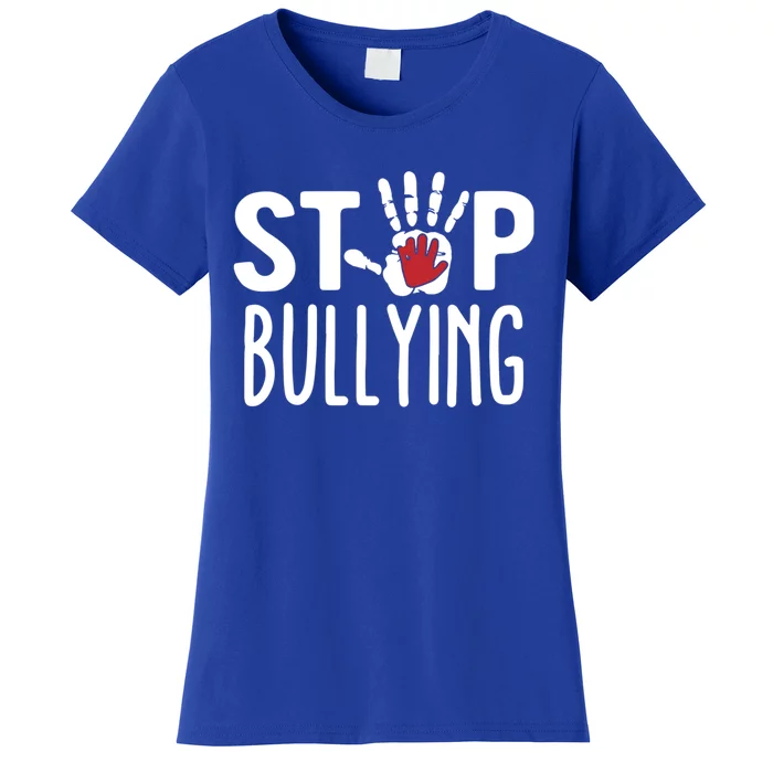 Child Abuse Prevention Month Stop Bullying Gift Women's T-Shirt