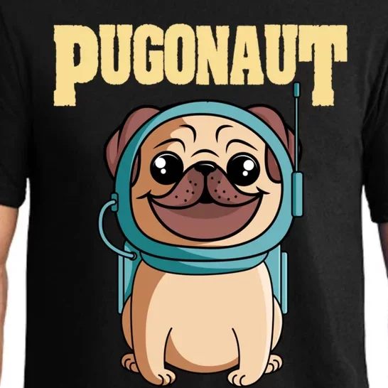 Cute Astronaut Pugonaut Space Pug Dog Great Gift Pajama Set