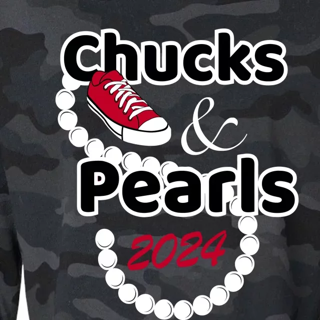 Chucks And Pearls Cute Wo 2024 Cropped Pullover Crew