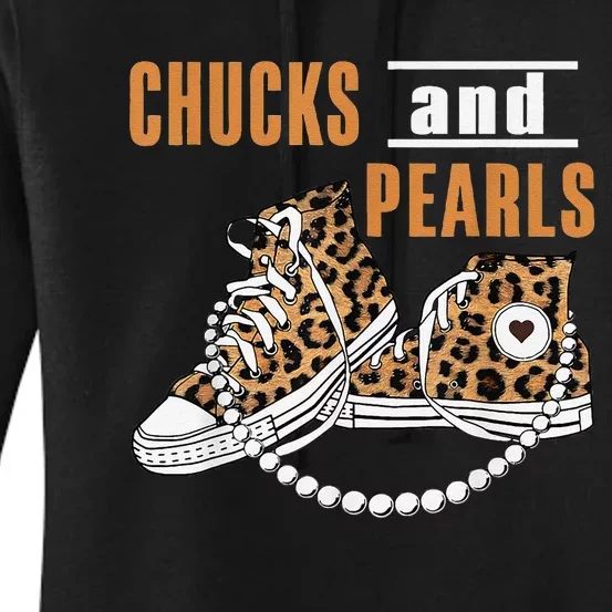 Chucks And Pearls Gift Women's Pullover Hoodie