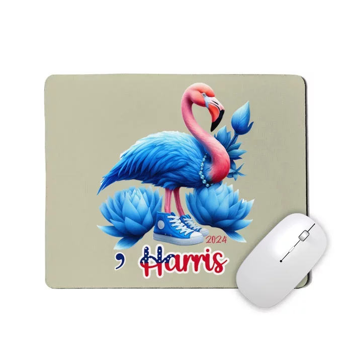 Chucks And Pearls Flamingo Harris Mousepad