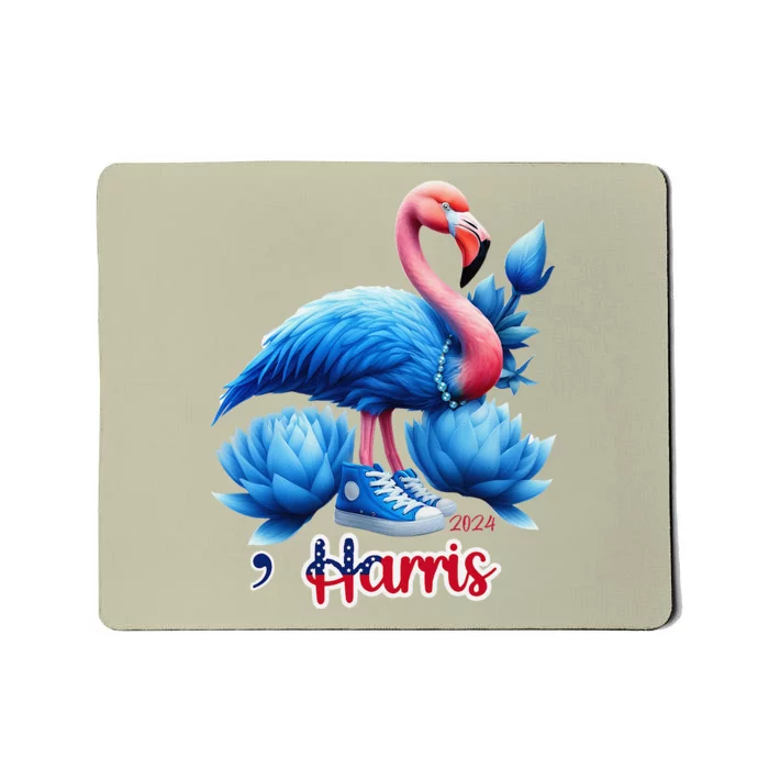 Chucks And Pearls Flamingo Harris Mousepad