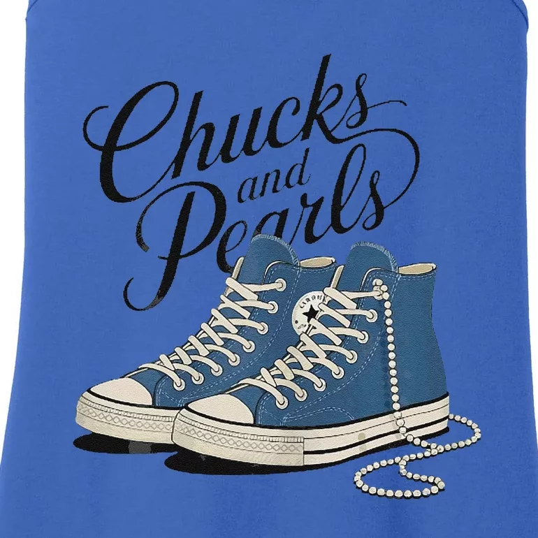 Chucks And Pearls For Ladies 2024 Ladies Essential Tank