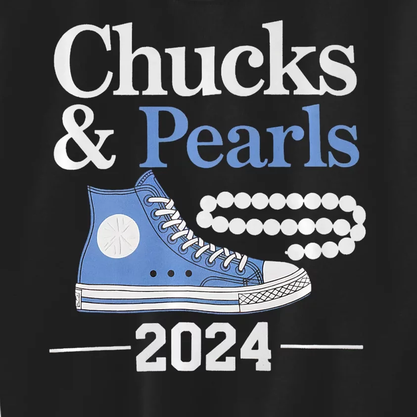 Chucks And Pearls 2024 Kids Sweatshirt