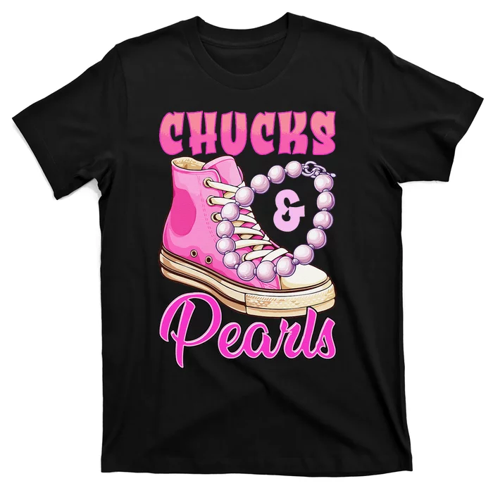 Chucks And Pearls T-Shirt