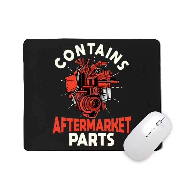 Contains Aftermarket Parts Open Heart Surgery Survivor Mousepad