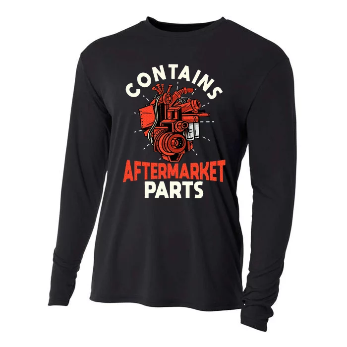 Contains Aftermarket Parts Open Heart Surgery Survivor Cooling Performance Long Sleeve Crew