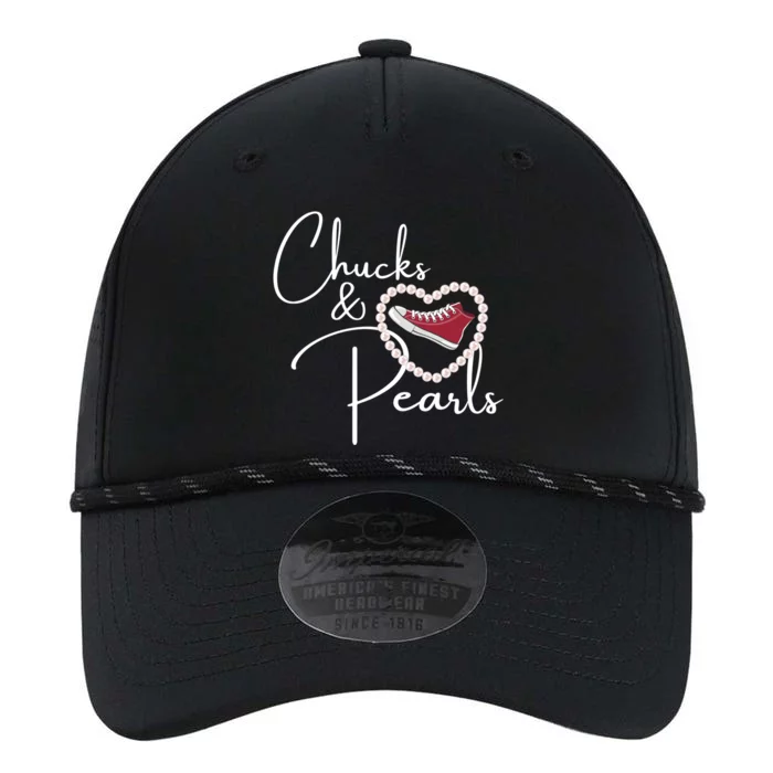 Chucks And Pearls 2021 Valentine Heart Hbcu Red Gift Great Gift Performance The Dyno Cap