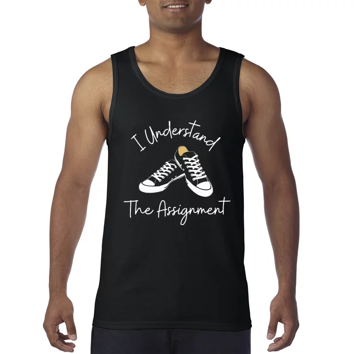 Chucks And Pearls Election 2024 I Understand The Assignment Tank Top