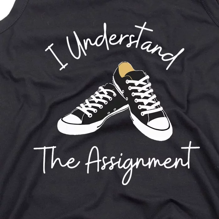 Chucks And Pearls Election 2024 I Understand The Assignment Tank Top