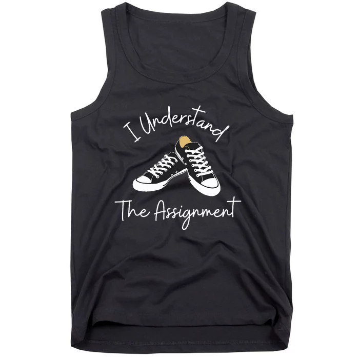 Chucks And Pearls Election 2024 I Understand The Assignment Tank Top