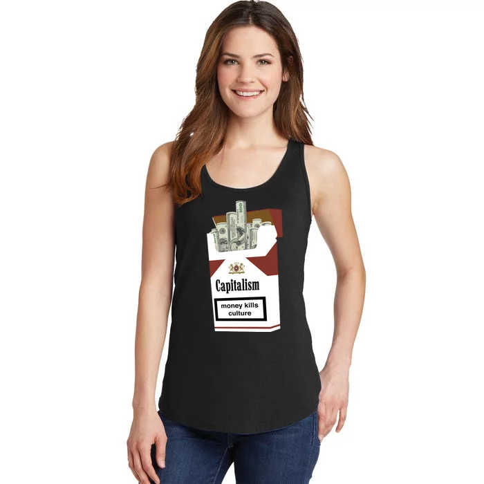 Capitalism Money Kills Culture Ladies Essential Tank