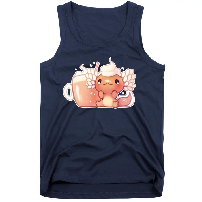 Cappuccino Axolotl Tank Top