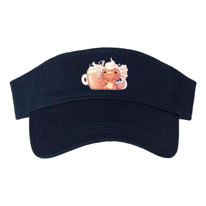 Cappuccino Axolotl Valucap Bio-Washed Visor