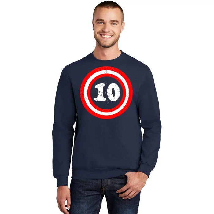 Captain 10th Birthday Sweatshirt