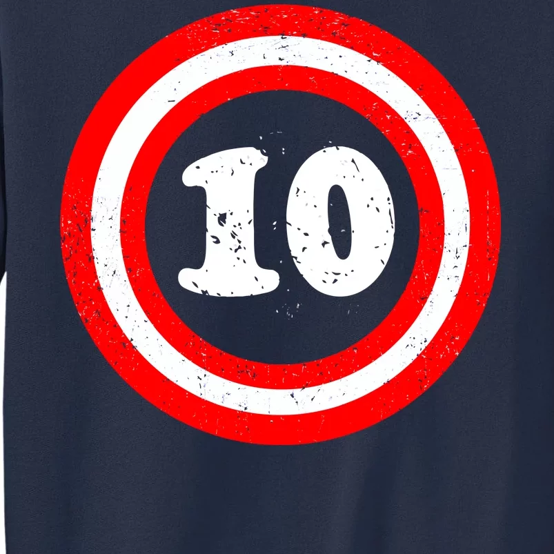 Captain 10th Birthday Sweatshirt