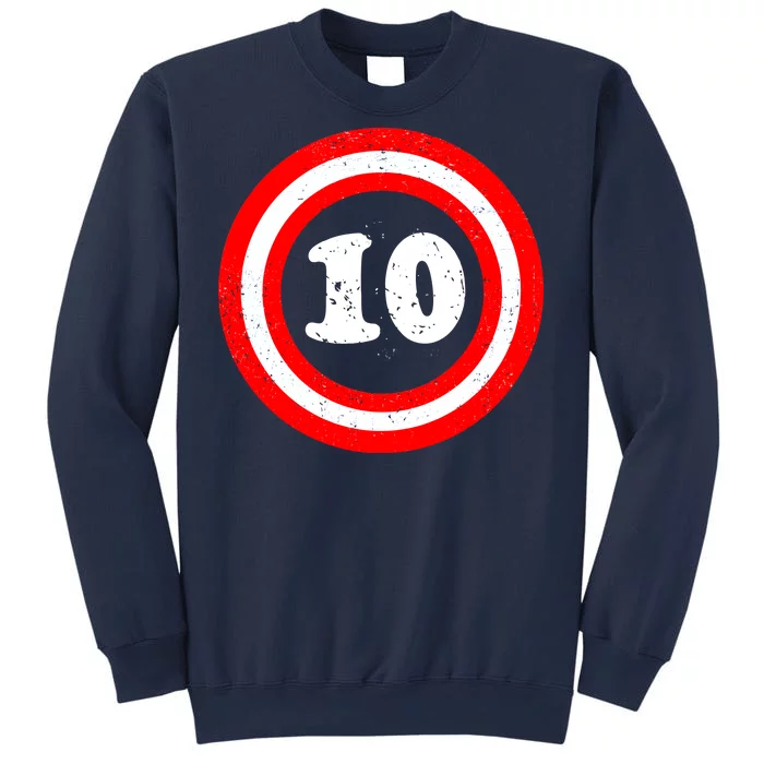 Captain 10th Birthday Sweatshirt