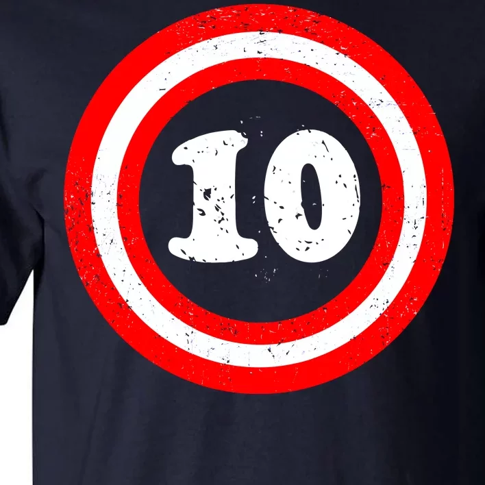 Captain 10th Birthday Tall T-Shirt