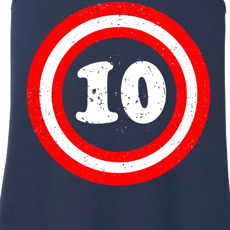 Captain 10th Birthday Ladies Essential Tank