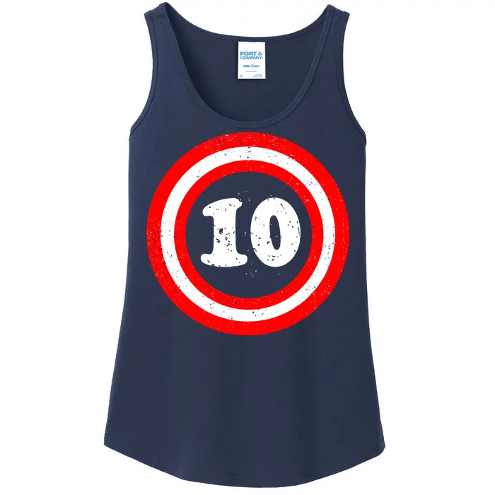 Captain 10th Birthday Ladies Essential Tank