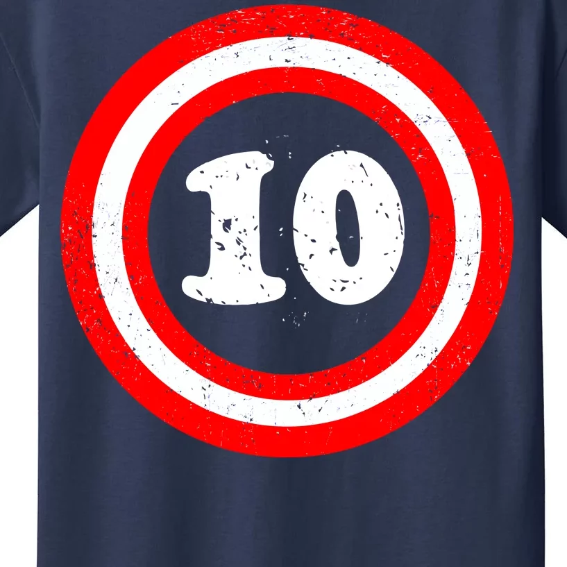 Captain 10th Birthday Kids T-Shirt