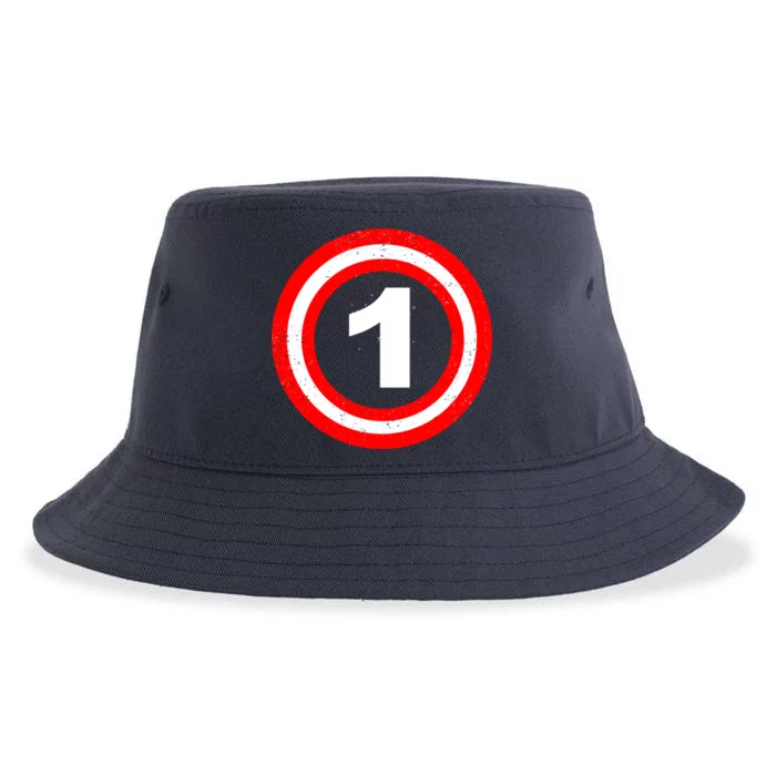 Captain 1st Birthday Sustainable Bucket Hat