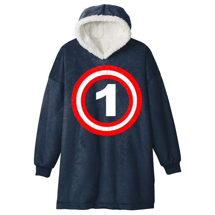 Captain 1st Birthday Hooded Wearable Blanket