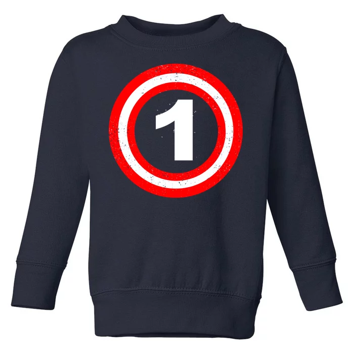 Captain 1st Birthday Toddler Sweatshirt