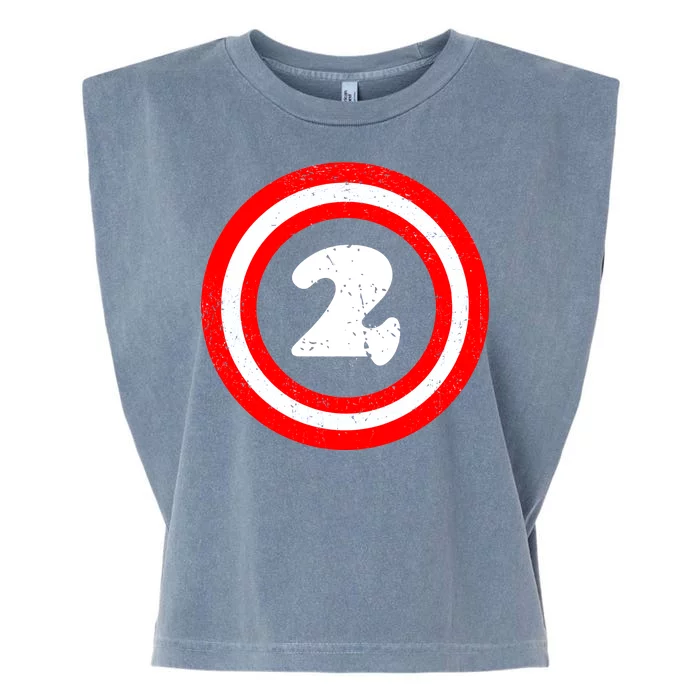 Captain 2nd Birthday Garment-Dyed Women's Muscle Tee